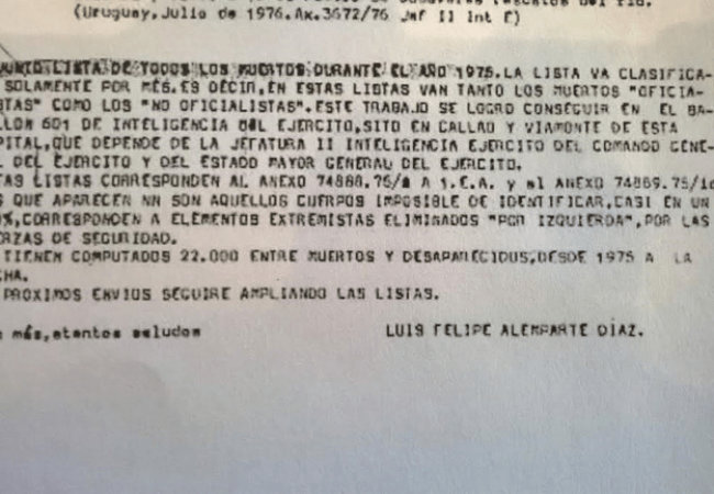 EL MACRISMO INTENTO INSTITUCIONALIZAR LA TEORIA QUE LOS DESAPARECIDOS NO FUERON 30 MIL
