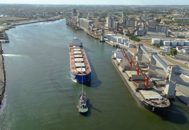 El trigo argentino retoma su vínculo comercial con China desde Puerto Quequén